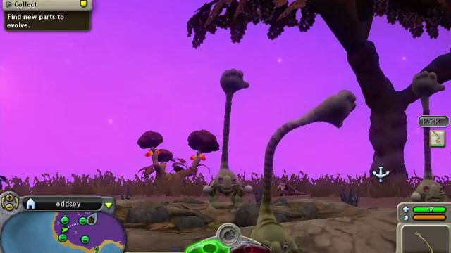 lets play Spore GA part 4 Nubbly stuff смотреть онлайн