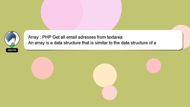 Array : PHP Get all email adresses from textarea смотреть онлайн