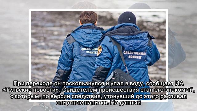 Мужчина упал с бревна в реку и утонул в Тульской области смотреть онлайн