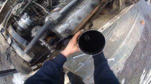 Урал лесовоз Замена масла в двиг. Ямз-238 от Первого лица