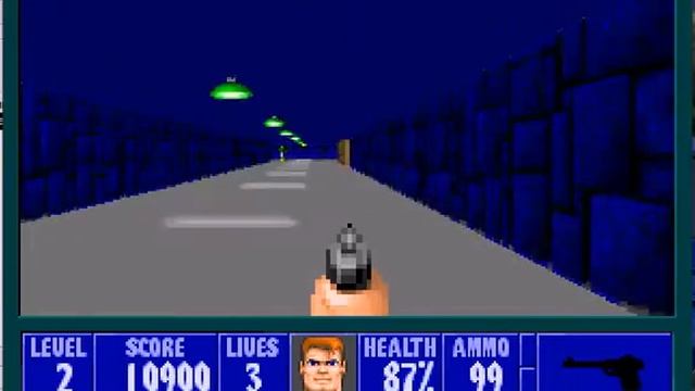 Wolfenstein 3D 4 эпизод 2 серия