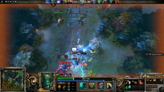 Dota 2 ИЗИ катыч на лиорике "Р-значит. РАМПАГА И РАПИРА!" смотреть онлайн