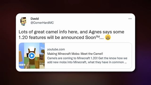 MOJANG JUST DROPPED SOME HUGE MINECRAFT 1.20 INFORMATION! | Minecraft 1.20 News & Speculation смотреть онлайн