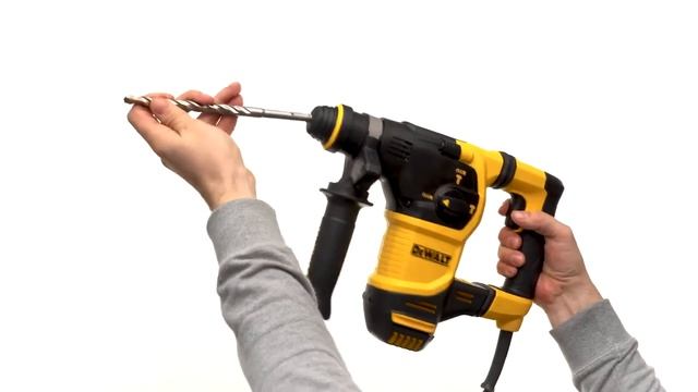 Перфоратор D25333K QS LP01 от DeWalt смотреть онлайн