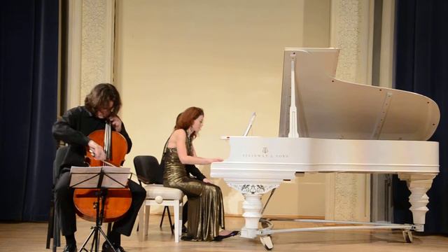 Beethoven Sonata for cello and piano Op 5 № 1 part 1 смотреть онлайн