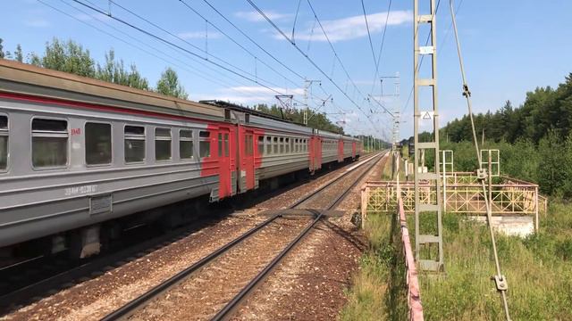 Электропоезд ЭД4М-0236 смотреть онлайн