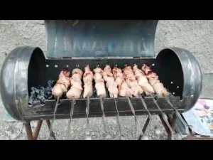МАНГАЛ из ГАЗОВОГО БАЛОНА / САМОДЕЛКИ
