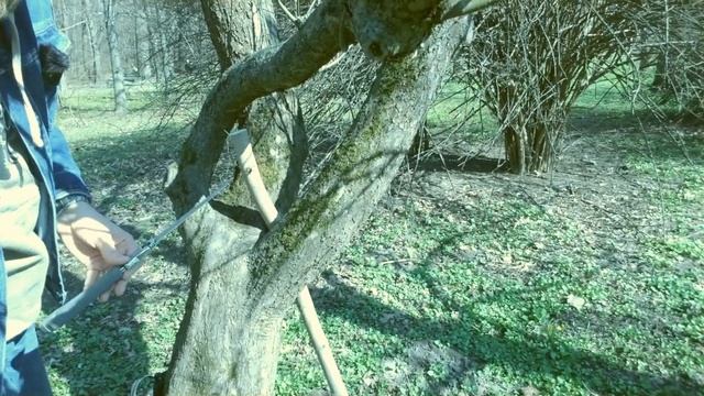 Складная пила MyGarden 180мм. Первый тест. смотреть онлайн