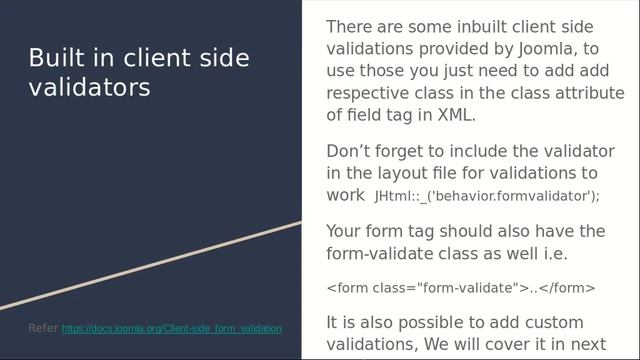 Joomla Training - JForm Basics смотреть онлайн