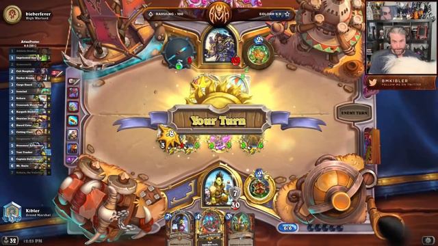 (Hearthstone) Turn 4 Kazakusan?! смотреть онлайн
