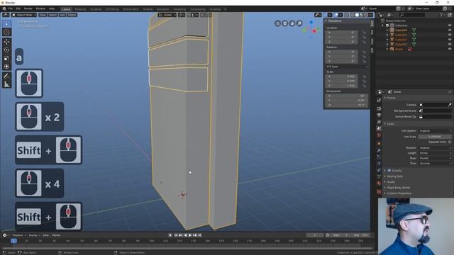 CorelDraw - Blender 2.8 - How to Build a 3D Model from a Sign Design смотреть онлайн