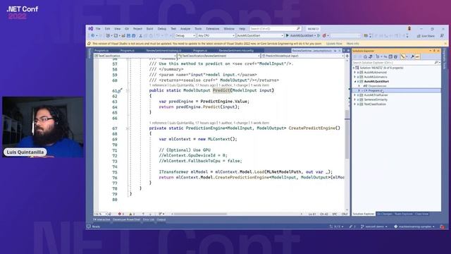 Announcing ML.NET 2.0 | .NET Conf 2022 смотреть онлайн