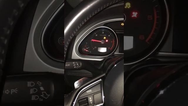 Audi Q7 V12 TDI Холодный пуск - 28