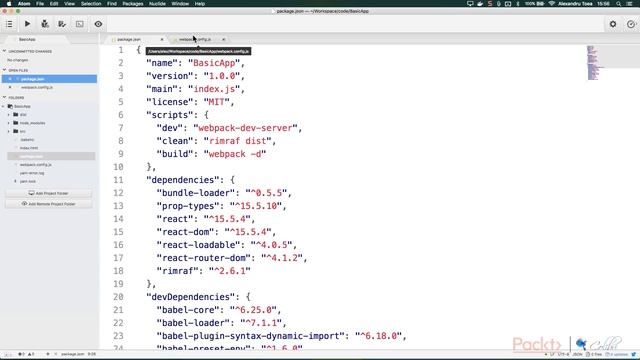 Webpack for React Applications: Getting an App Production Ready| packtpub.com смотреть онлайн