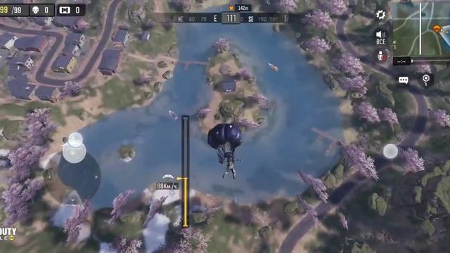 2 раза приземлиться на Сакуре в королевской битве Call of Duty: Mobile смотреть онлайн