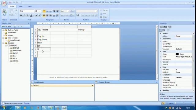 Generate report - Multiple pages Report Builder 3 0 смотреть онлайн