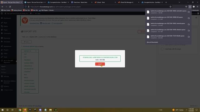 All in one WP Migration Unable to Import - Corrupted File Error смотреть онлайн