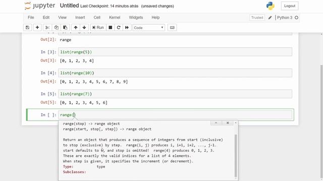 Python - Introdução à função RANGE смотреть онлайн