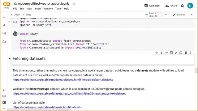 NLP Demystified 6: TF-IDF and Simple Document Search смотреть онлайн