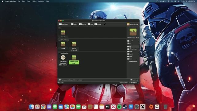 How to install Simple Voice Chat Mod on MacOS for Minecraft 1.20.2 смотреть онлайн