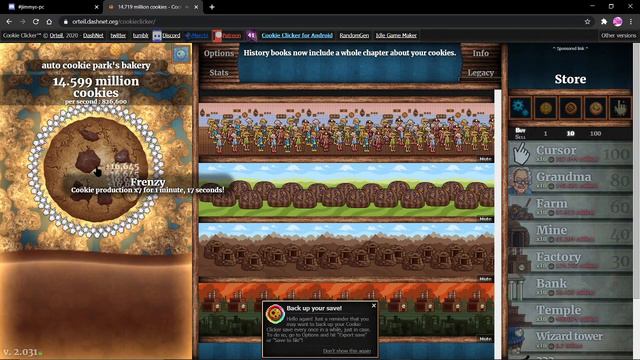 cookie clicker is back ig???? смотреть онлайн