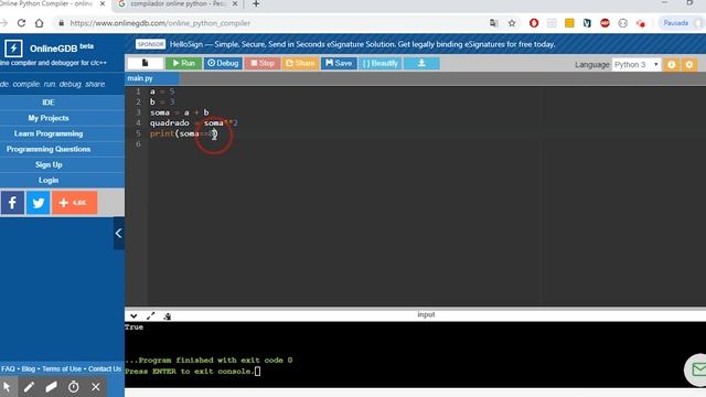 Aprenda Python em 10 minutos! (Para iniciantes) смотреть онлайн