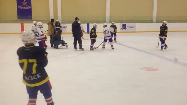 Съемка игры юных хоккеистов СКА-Стрельна, для ролика посвящённого 70-летию СКА! Как это было) смотреть онлайн