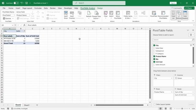 Master Pivot Tables in Excel and Simplify Your Data Analysis! смотреть онлайн