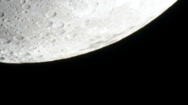 Moon Fly By, Movie Of The Moon From My Telescope And Webcam