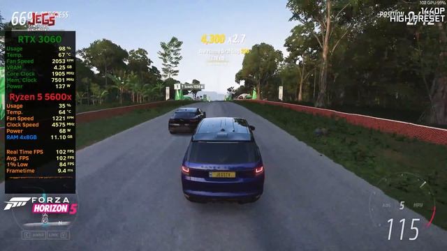 Forza Horizon 5 | RTX 3060 | 1080p, 1440p, 4k benchmarks! смотреть онлайн