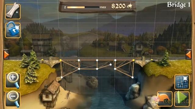 #BridgeConstructor Medieval Walkthrough Chapter 4 Bridge 1 смотреть онлайн