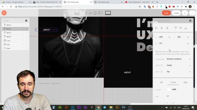 Tilda Zero Block | Первый экран лендинга смотреть онлайн