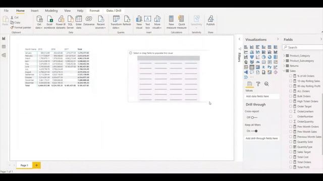 Model Data In Power BI  - Learn (DAX) Time Intelligence Function (previousmonth)  Part 2
