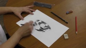 Мастер класс по изо рисование углём «Стеклянная ваза»