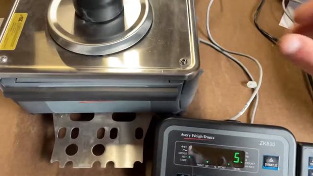 Avery Weigh-Tronix ZK830 Dual Counting Scale Sequence смотреть онлайн