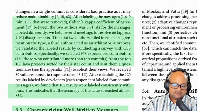 Read a paper: What makes a good commit message? смотреть онлайн