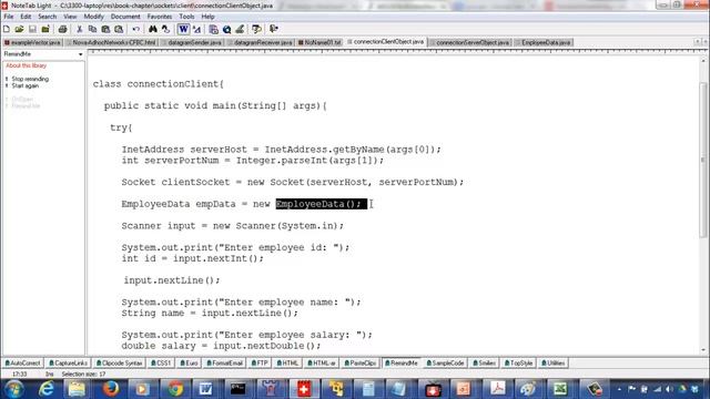 7 - Stream Sockets Objects (Example 4.4) смотреть онлайн