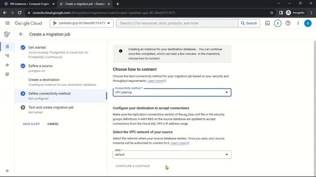 Migrate to Cloud SQL for PostgreSQL using Database Migration Service | GSP918 | Solution смотреть онлайн