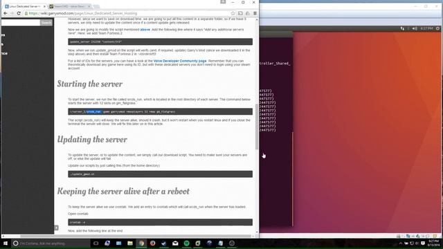 How To Set Up Garry's Mod Dedicated Server on Linux (Ubuntu/Debian) смотреть онлайн