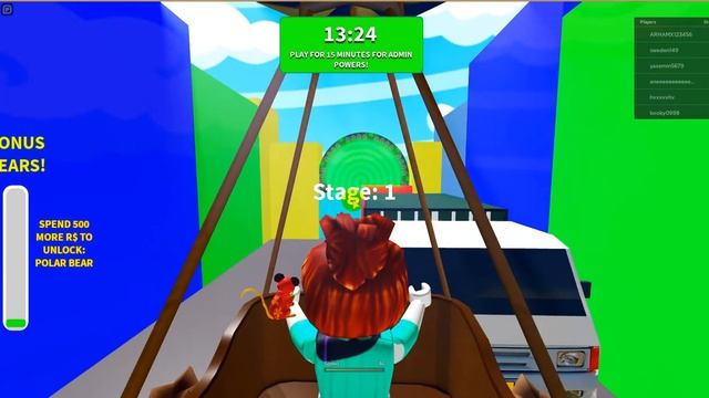 Roblox Радужный Паркур Ви и Снег в игре! смотреть онлайн