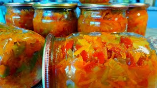 Салат Дунайский с кабачками на зиму