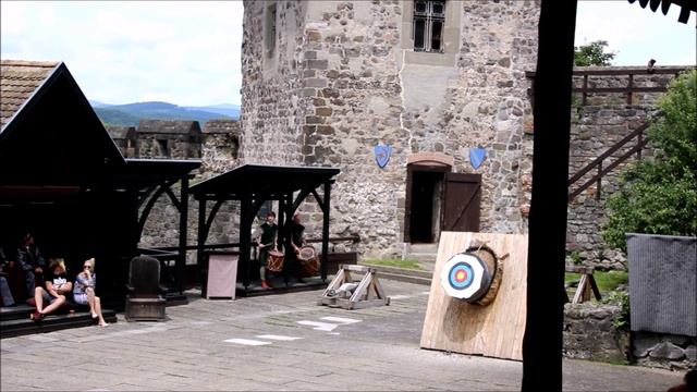 Венгрия. Вишеград. Турнир средневековых рыцарей и оруженосцев!