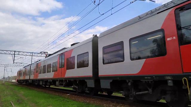 Скоростной электропоезд ЭС1П-034 "Ласточка-Премиум" №730 "Москва - Нижний Новгород" смотреть онлайн