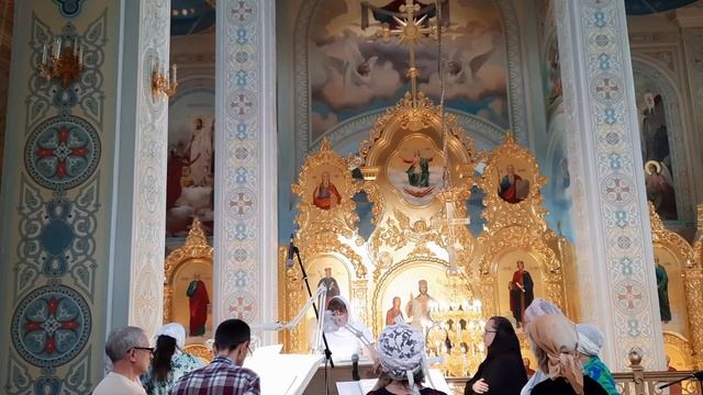 Прокимен воскресный. Глас 5-й. Регент Ирина Филатова. смотреть онлайн