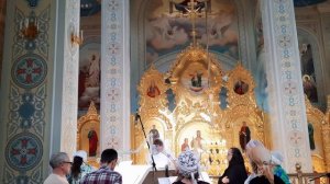 Прокимен воскресный. Глас 5-й. Регент Ирина Филатова.