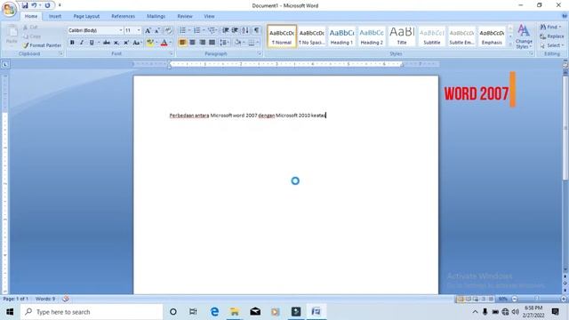 Penting! Perbedaan Ms Word 2007 Dengan 2010 смотреть онлайн