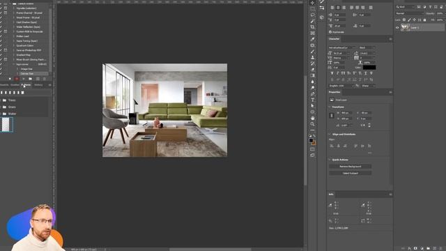 Как добавить лого на фото разного размера (пакетная обработка). Макросы / Actions / Уроки Photoshop смотреть онлайн