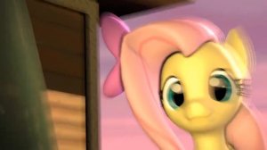 мой маленький пони.3д анимация.песня флаттершай