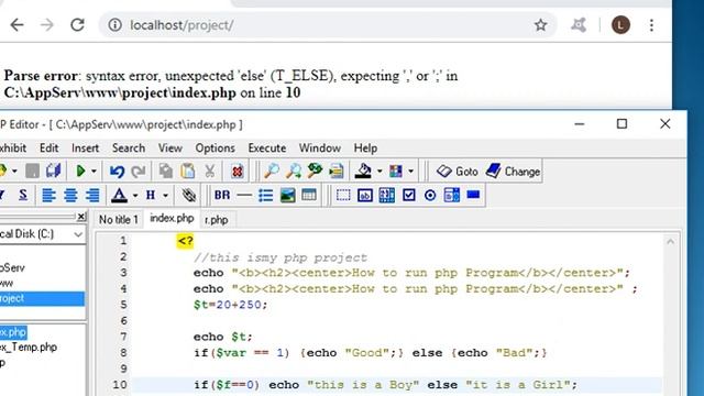 Parse error syntax error, unexpected 'if' (T_IF) смотреть онлайн