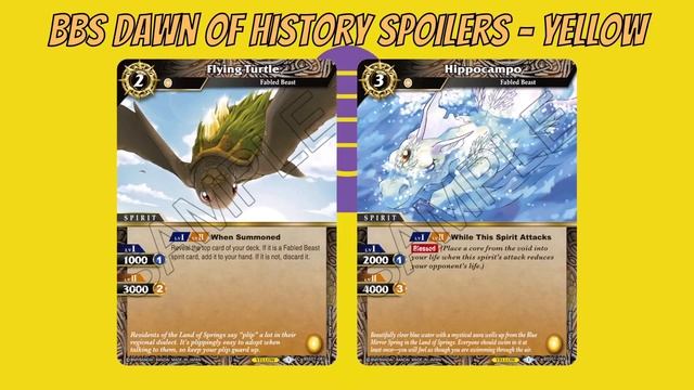 With Yellow Its Just Blessed With The Luster Of Magic!! [Battle Spirits Spoilers - Dawn of History] смотреть онлайн